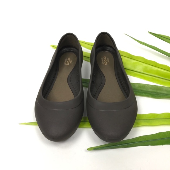 Iconic Crocs Comfort Lina Flats brown - Picture 2 of 7